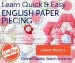 English Paper Piecing on Craftsy